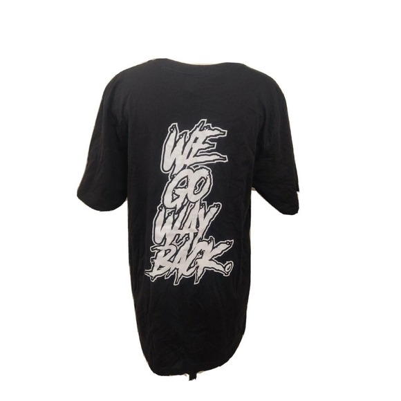 Small Circles Women's Graphic T-shirt Short Sleeve Size L Black Crewneck. - Picture 2 of 6